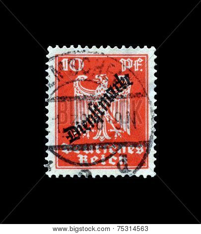 Dienstmarke stamp 1924