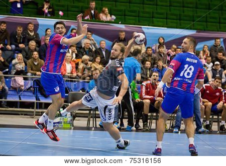 Handball Game Motor Vs Aalborg