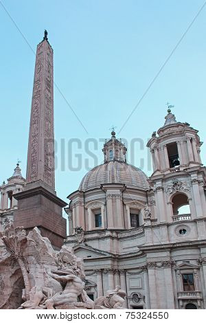 Fontana Dei Quattro Fiumi Piazza Navona