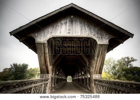 Wooden Covered Bridge