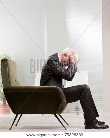 Desperate Man Sees Inescapable Present