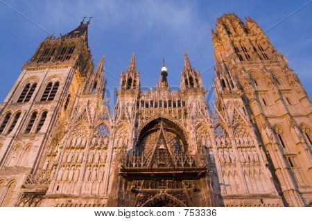 Rouen Kathedrale, Frankreich.