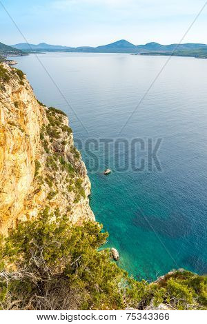 Nature Around Caccia Cape In Sardinia - Italy