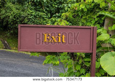 Exit Sign