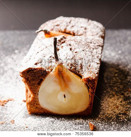 winter pear cake