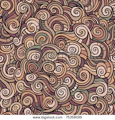abstract pattern waves and curls