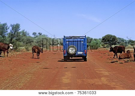 An All-terrain Vehicle With A Trailer