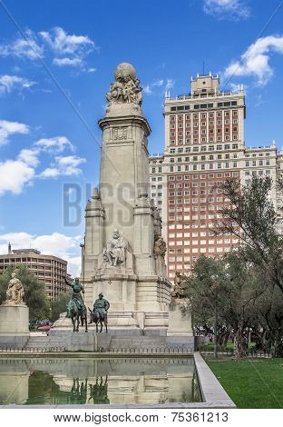 Cervantes Monument, Madrid