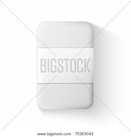 White wrap package