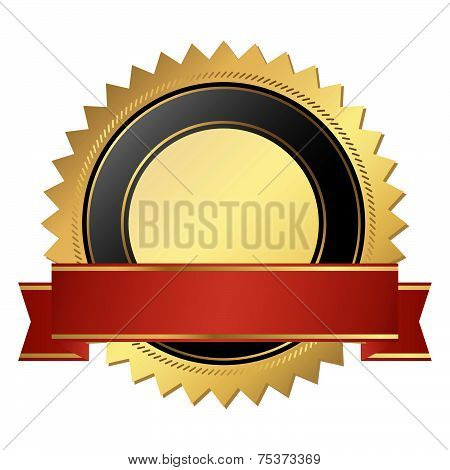 Vector Template Seal Of Quality