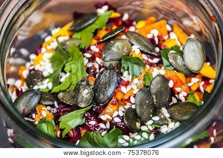 Pumpkin salad