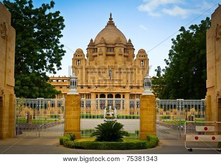 Umaid Bhawan Palace Entrance