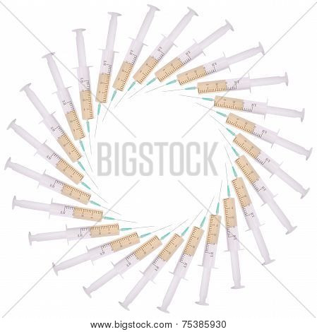 Syringe With Medicine