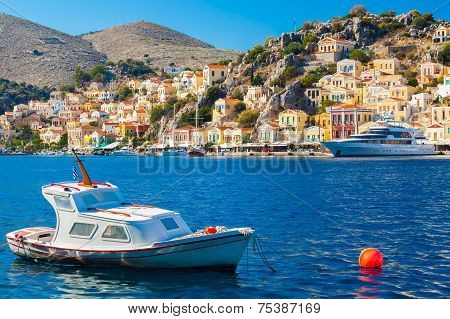 Symi Town Greece