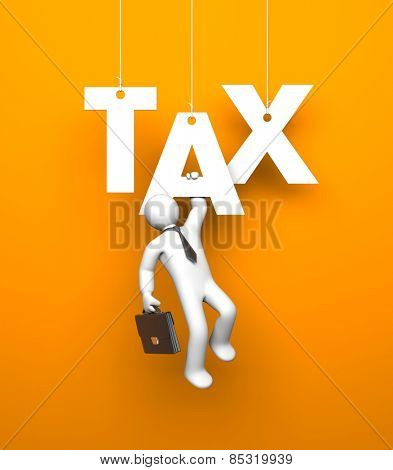 Tax. Business metaphor