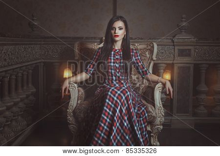 Girl In A Chair.