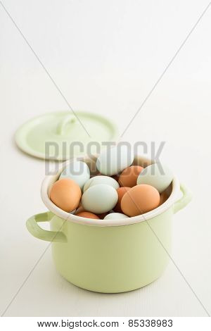 Eggs In A Pot