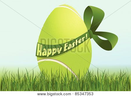 Tennis Easter egg