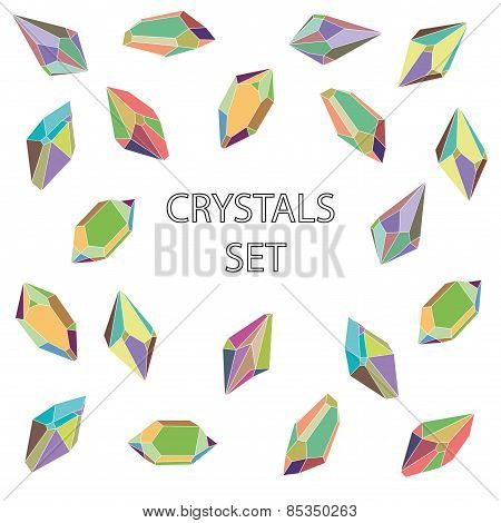 Crystals set