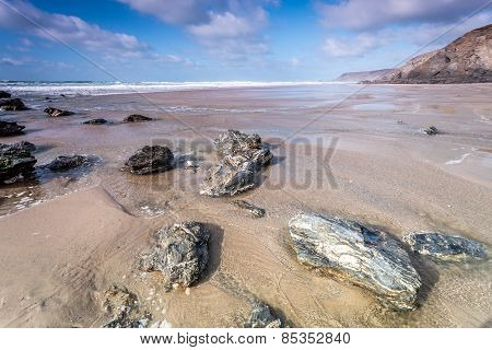 Stunning Porthtowan beach
