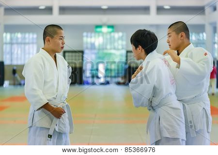 Judo Class at Shudokan Hall in Osaka