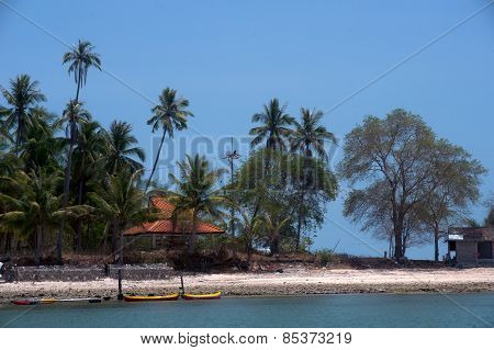 Beach On Koh Phitak Island,Thailand.