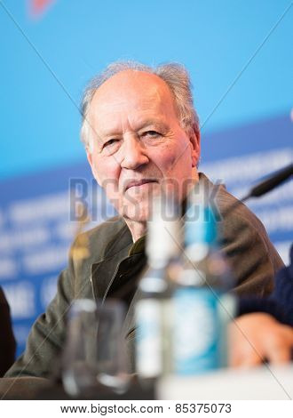 BERLIN, GERMANY - FEBRUARY 06: Director Werner Herzog attends the 'Queen of the Desert'  during the 65th Film Festival at Hyatt Hotel February 6, 2015 in Berlin, Germany.