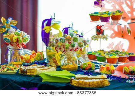 Amazing Candy Bar At Wedding