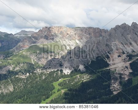 Panoramic Mountain View
