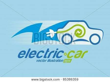 Energy design over blue background vector illustration