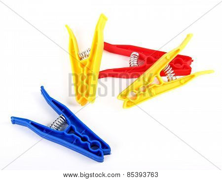 Plastic Clothespins