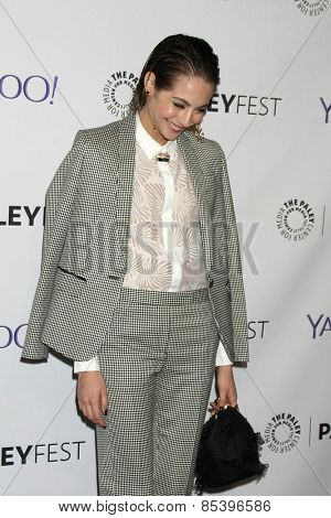 LOS ANGELES - MAR 14:  Willa Holland at the PaleyFEST LA 2015 - 