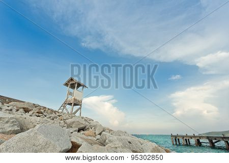 View Point At Rocky Beach
