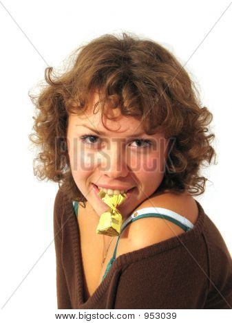 Ragazza e un Candy