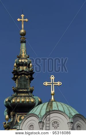Orthodox Christian Church Domes