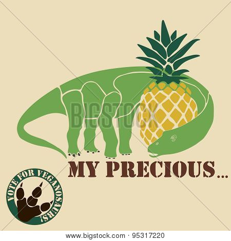 vegetarian dinosaur