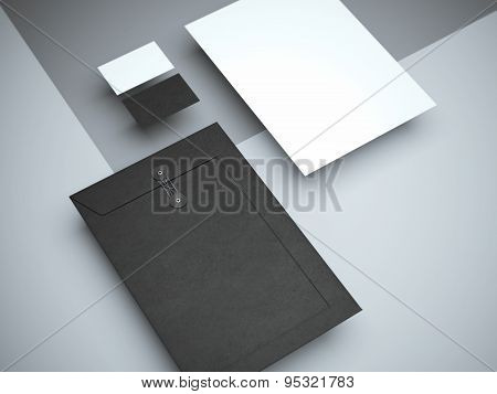 Modern branding mockup