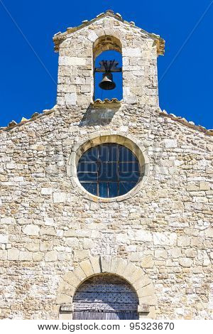 close up of Chapel St. Jean de Crupies, Rhone-Alpes, France