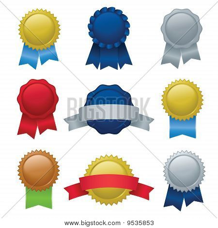 Těsnění, stužky & odznaky