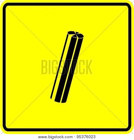 steel rod sign