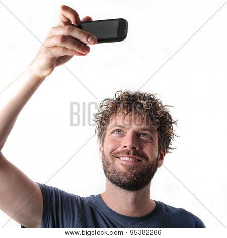 Man doing a selfie