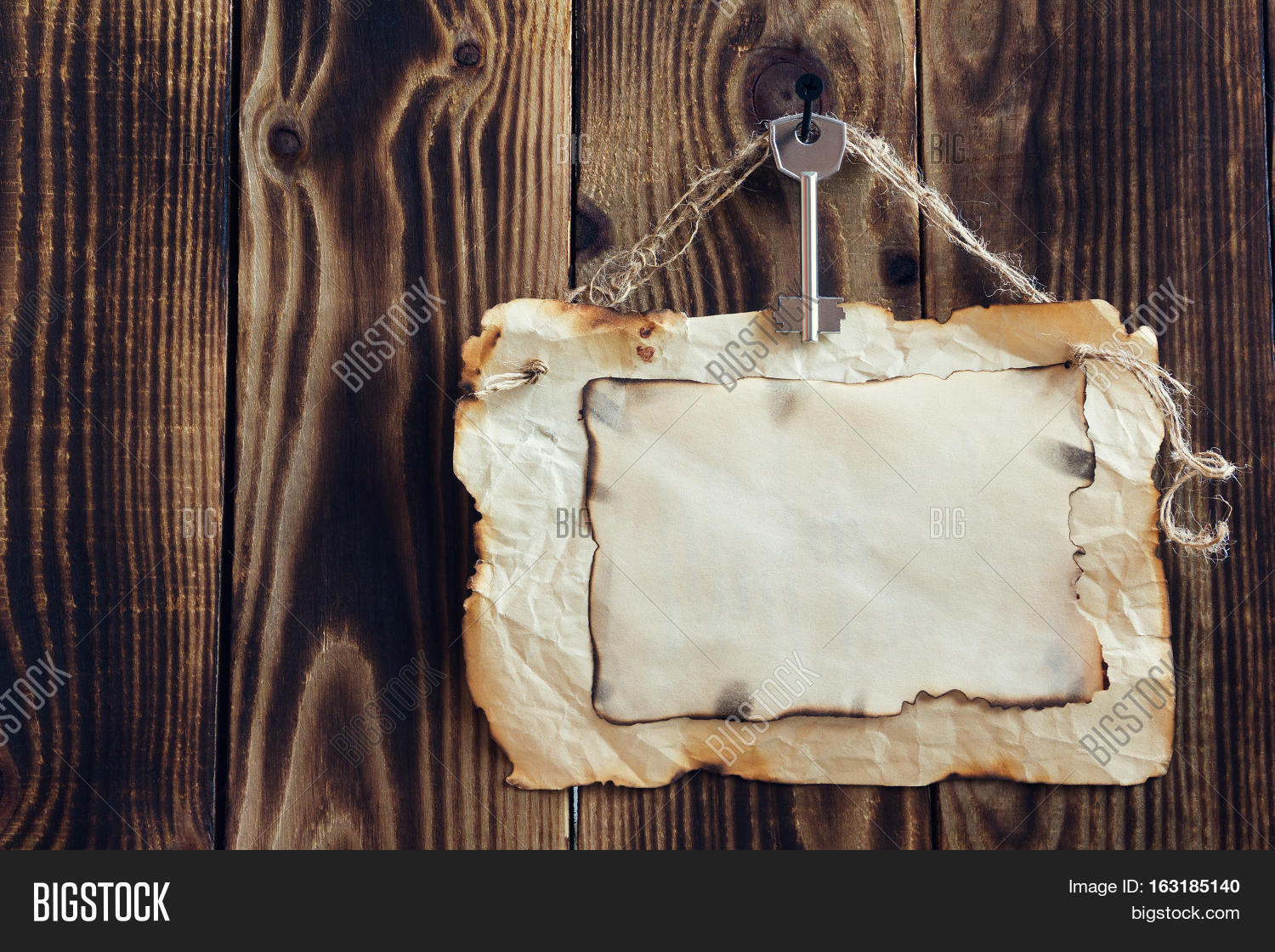 Key Hanging On Nail Image & Photo (Free Trial) Bigstock