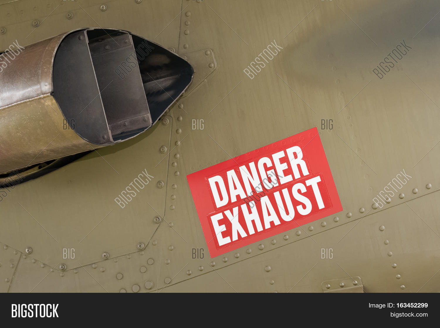 Danger Exhaust Warning Image & Photo (Free Trial) Bigstock