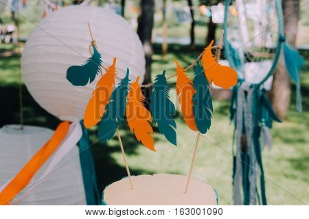 Children's Birthday Party In Boho Style