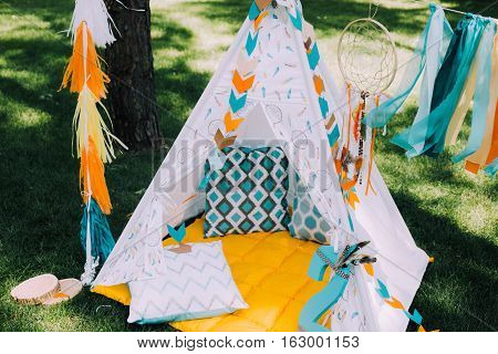Children's Birthday Party In Boho Style