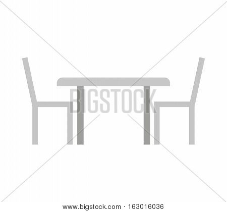 restauran table fast food vector illustration design