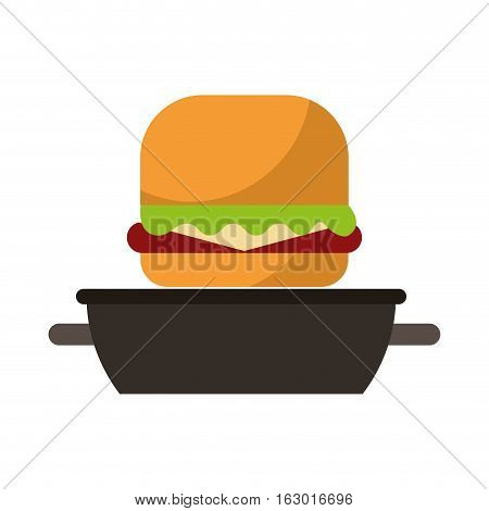 oven grill bbq icon vector illustration design