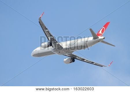 Airplane Takes Off