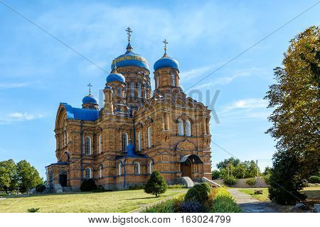 Cathedral of the Nativity of the Virgin. Kozelshchyna Poltavska oblast Ukraine.