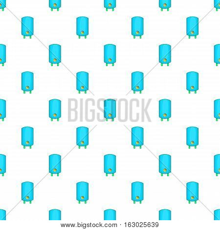 Boiler or water heater pattern. Cartoon illustration of boiler or water heater vector pattern for web